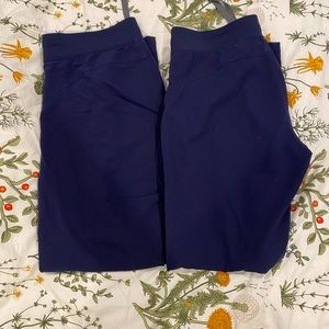 Navy Figs scrub bottoms M